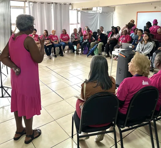 Participantes receberam certificados de presença e estiveram em um coquetel de confraternização