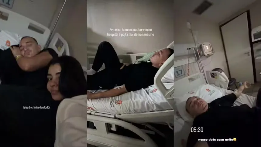 Publicações de Ary Mirella, esposa de João Gomes, nas redes sociais