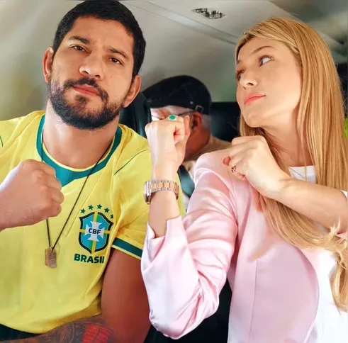 Lívia Andrade e Alex Poatan têm levantado rumores de romance após aparições e viagens juntos