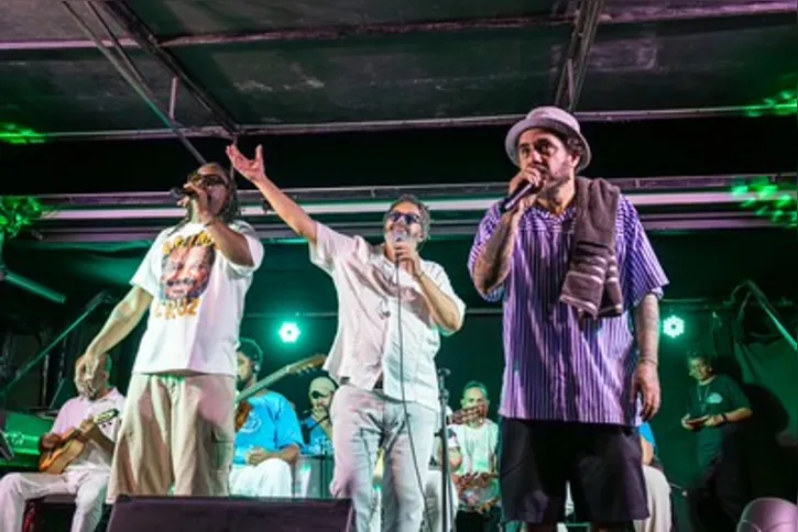 Marcelo D2 e Marcelinho Moreira homenageiam Arlindo Cruz em Maricá