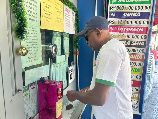José Geraldo de Sousa, apostador, revela que, se ganhar o prêmio total da Mega da Virada, pretende ajudar o próximo e investir parte do valor