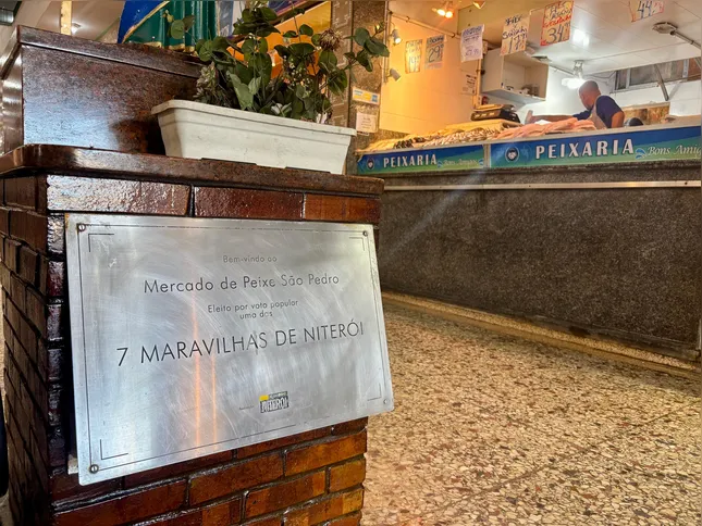 O tradicional Mercado de São Pedro, na Ponta d’Areia, em Niterói