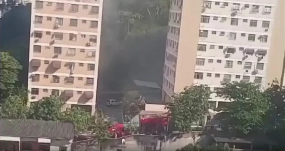 Acidente mobilizou o Corpo de Bombeiros