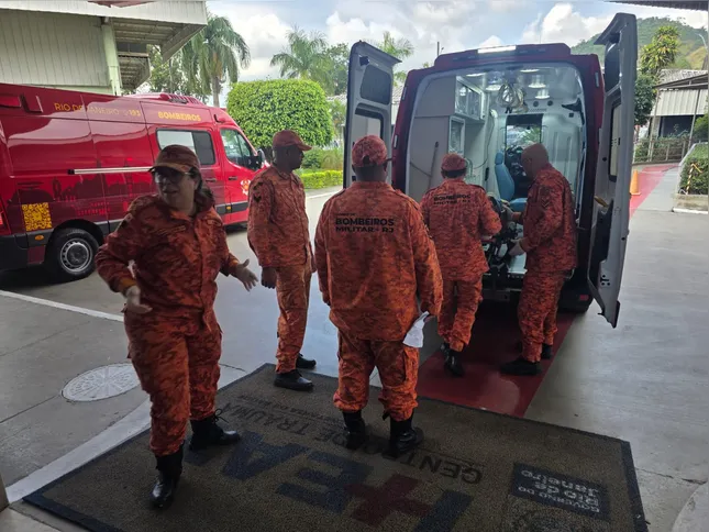 Vítima  foi encaminhada ao Hospital Estadual Alberto Torres (Heat)