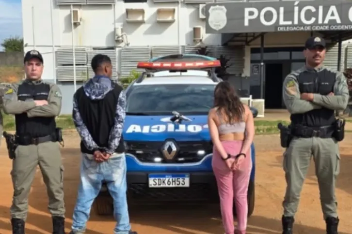 Casal foi encaminhado a 5ª Delegacia Regional de Polícia (Cidade Ocidental), que vai investigar o caso