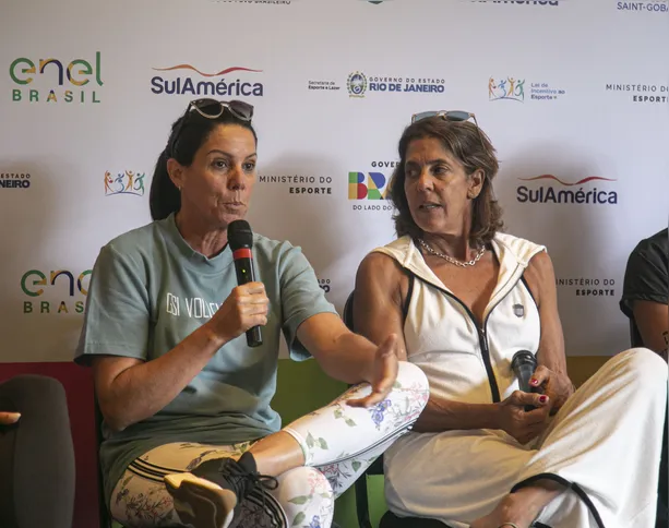 Sandra Pires e Jackie Silva primeiras campeãs olímpicas serão homenageadas