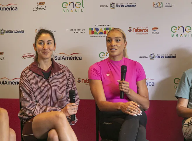 Melissa e Brandie atuais vice-campeãs olímpicas