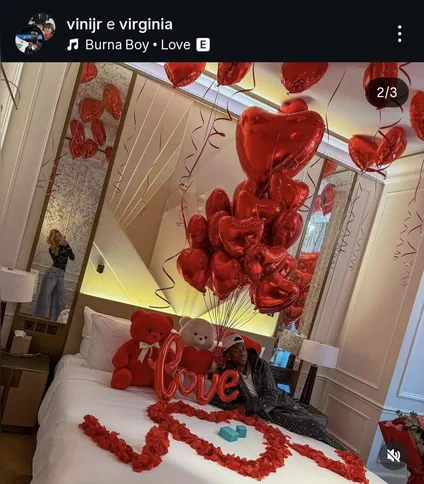 O anúncio foi feito por meio de uma publicação em collab nas redes sociais do casal