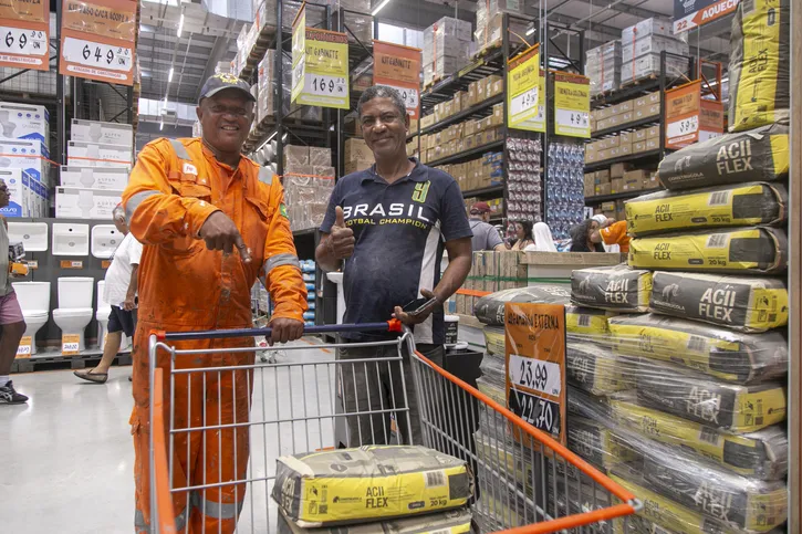 Fernando Santos e Alexandre Silva, que aproveitaram para garantir os melhores preços