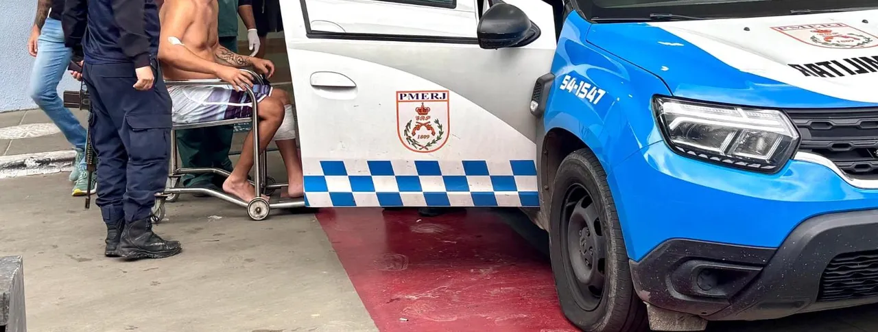 O policial já recebeu alta médica