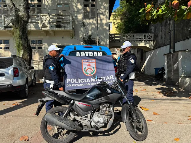 Os dois suspeitos foram presos