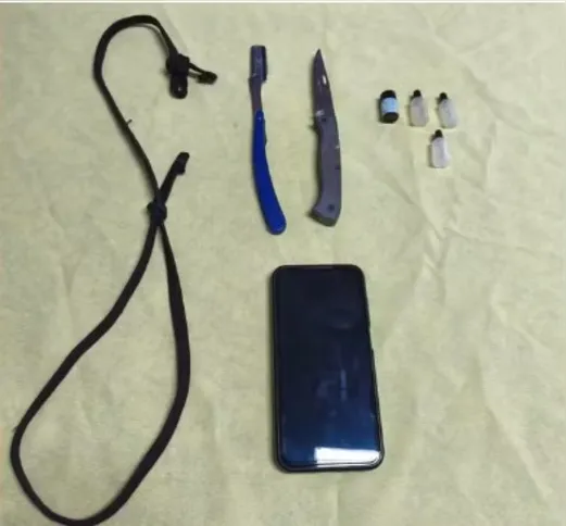 Material apreendido com homem preso por planejar morte do filho no Espírito Santo