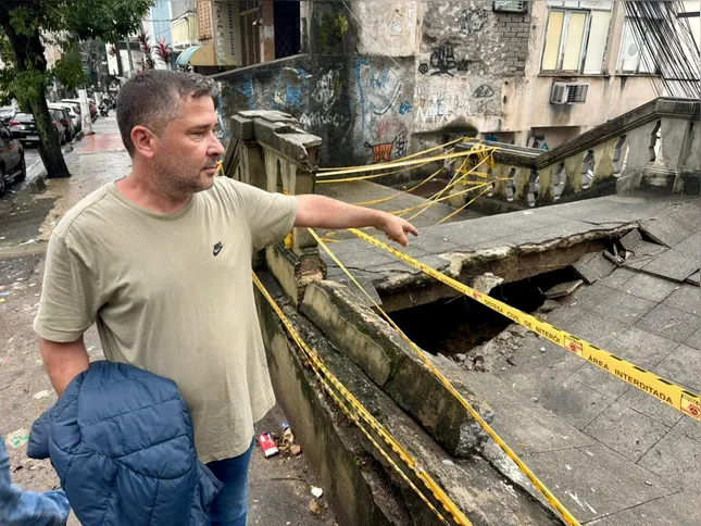 Marcos Almeida, morador da região conta como ocorreu a queda