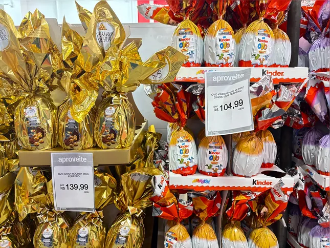 Ovos de Páscoa registram aumento e impactam decisão de compra