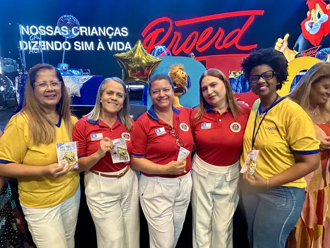 Profissionais do Dom Hélder apoiaram alunos durante o evento