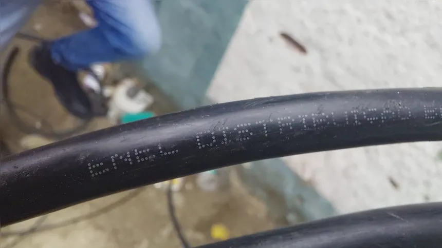 Cabo de uso exclusivo da Enel