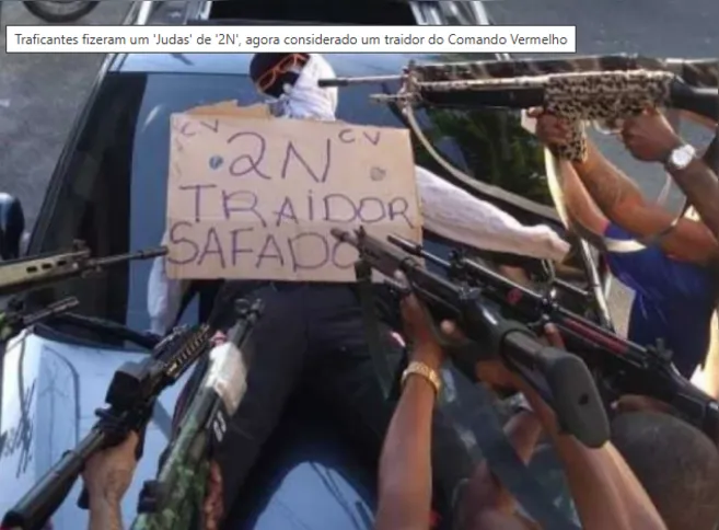 Traficantes leais a 'Rabico', na época preso, se uniram e Thomas Jayson acabou fugindo do Complexo do Salgueiro