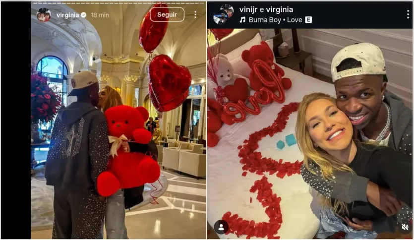 O anúncio foi feito por meio de uma publicação em collab nas redes sociais do casal