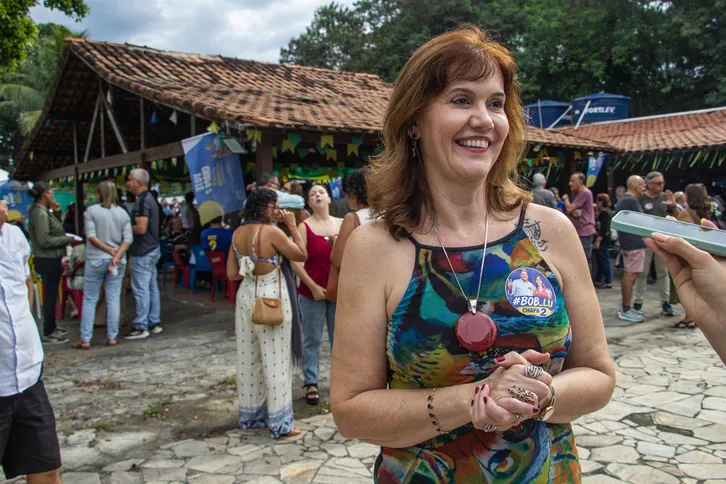 “Eu queria dizer para os alunos da UFF, para eles se empenharem nessa participação que vai ser fundamental na nossa gestão.", disse Luciana Freitas