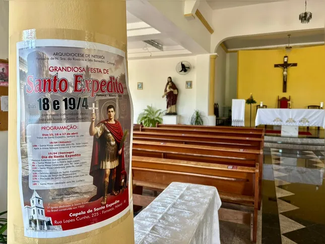 Celebrações incluem missas, procissões, almoço e momentos de oração nas capelas dedicadas ao santo neste domingo (19)