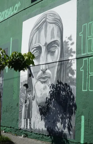 Segundo painel apresenta o tema “O Cristo em São Gonçalo"