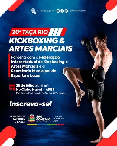 A Taça é organizada pela Federação Interestadual de Kickboxing e Artes Marciais (Fikam)