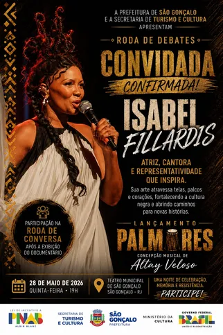 Imagem ilustrativa da imagem São Gonçalo convida para o lançamento da minissérie musical Palmares