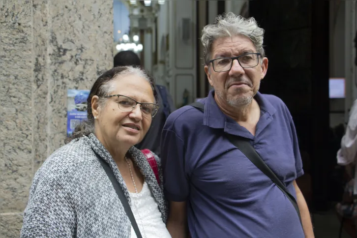 O casal Luci e Paulo Francisco também participa das comemorações