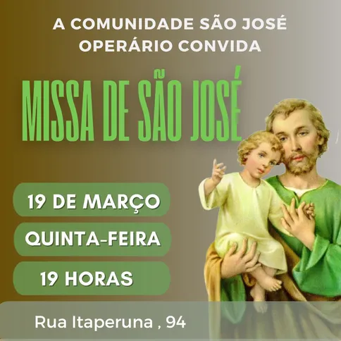 Paróquias preparam celebrações especiais em honra a São José