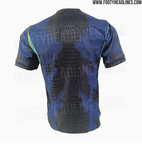 Imagens do segundo uniforme que o Brasil utilizará na Copa do Mundo de 2026