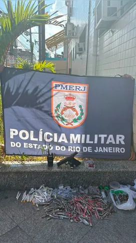 Material apreendido