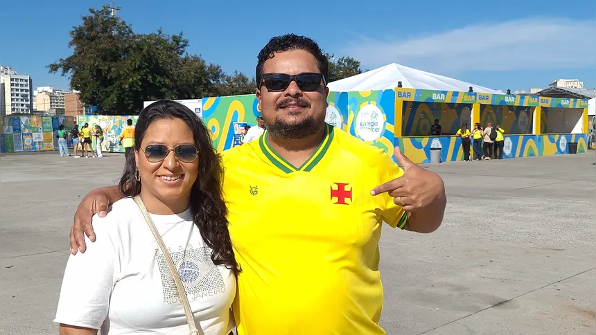 Pablo mostrou confiança no Brasil e no 'criada colina, Rayan