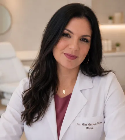 Médica alergista Aline Martinez