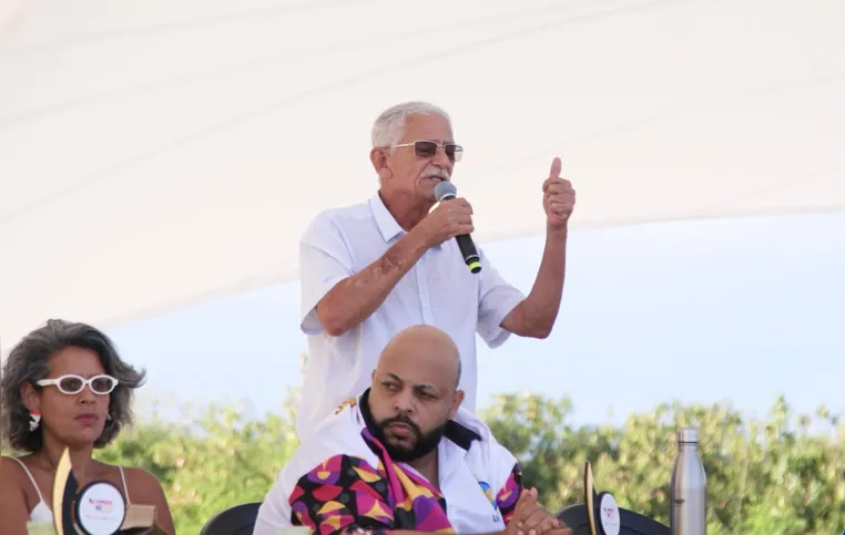 O prefeito Capitão Nelson esteve na apuração e parabenizou todos os envolvidos