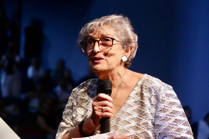 Professora Jaína, reitora da instituição