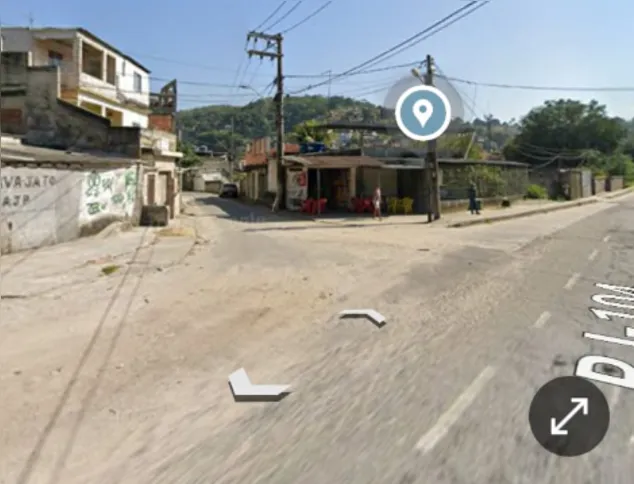 Ponto de ônibus onde Yara foi vista pela última vez