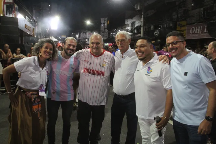 Capitão Nelson, o prefeito de SG, agradeceu  a participação dos segmentos da Viradouro