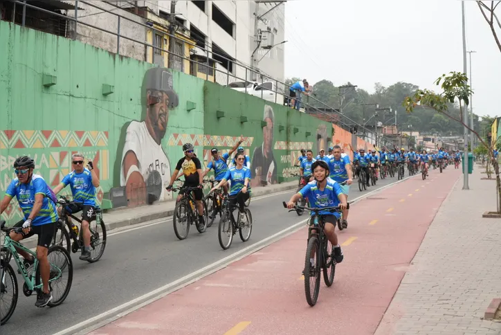 Imagem ilustrativa da imagem 2º Passeio Ciclístico do MUVI reúne gonçalenses em manhã de esporte e lazer