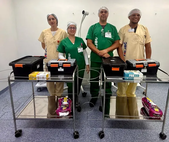 Imagem ilustrativa da imagem Comissão de Curativos atua na recuperação de pacientes em hospitais estaduais de São Gonçalo e Itaboraí