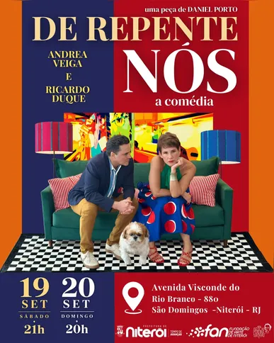 A história chega ao público nos dias 19 e 20 de setembro na Sala Nelson Pereira, em Niterói