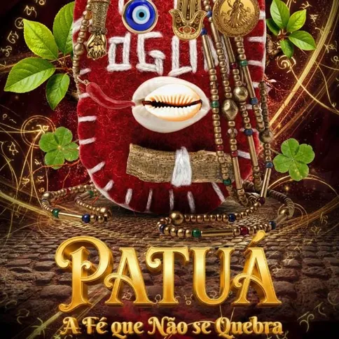 A logo de 'Patuá', enredo criado pelo carnavalesco Bruno Faria para o Carnaval de 2027, quando a Viradouro tentará a sétima estrela