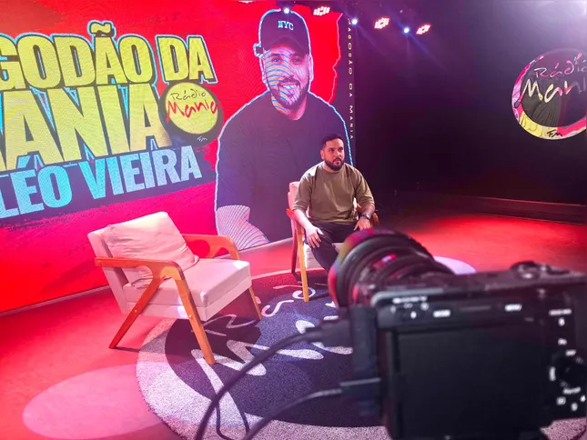 Imagem ilustrativa da imagem Léo Vieira revela ansiedade para lançamento de novo audiovisual na Rádio Mania