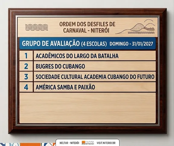 Imagem ilustrativa da imagem Niterói avança rumo ao Carnaval 2027 e planeja desfile com mais novidades
