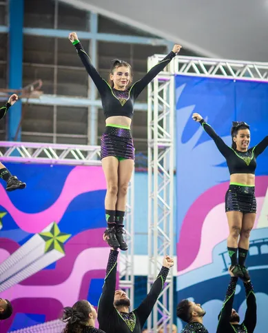 Imagem ilustrativa da imagem Niterói recebe 9ª edição do Campeonato Carioca de Cheerleading na Arena Niterói