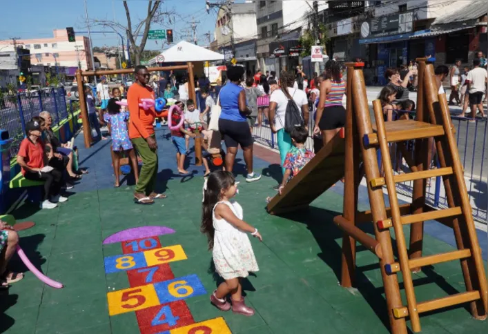 Praça do Vila Lage foi revitalizada recentemente