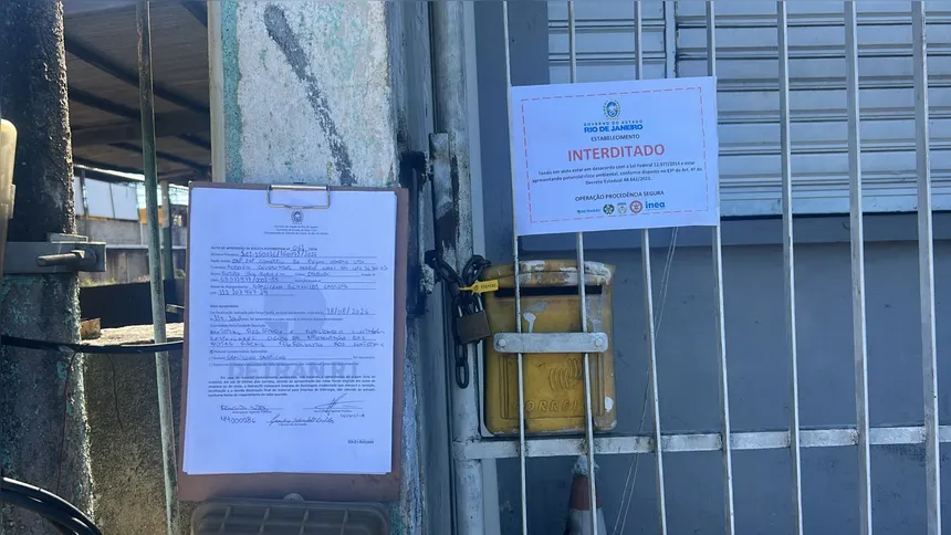 Os agentes da DRFA-NSG realizaram diligências no endereço e solicitaram apoio do setor de desmanche do Detran-RJ