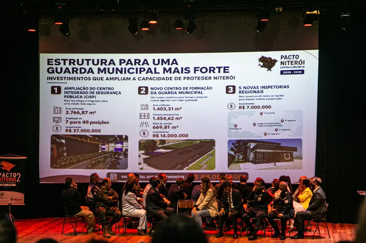 Anúncio de investimentos na Guarda Municipal