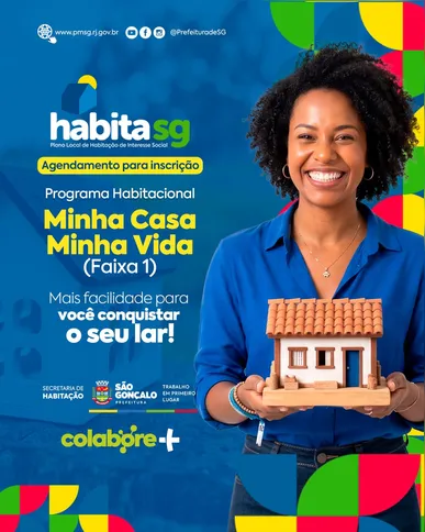Imagem ilustrativa da imagem São Gonçalo abre novas vagas para atendimento do Minha Casa, Minha Vida; saiba mais