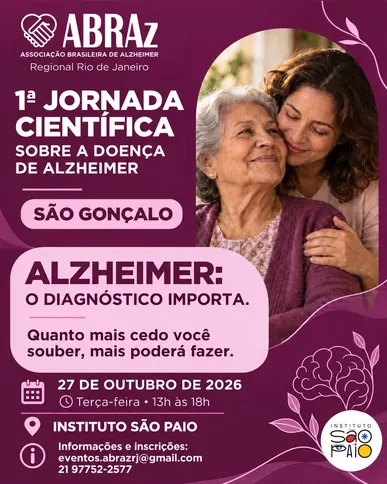 Imagem ilustrativa da imagem São Gonçalo recebe 1ª Jornada Científica sobre Alzheimer