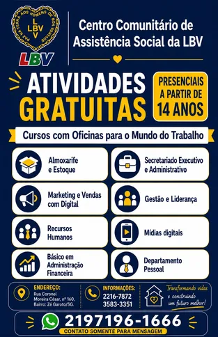 São Gonçalo tem 80 vagas para cursos profissionalizantes gratuitos